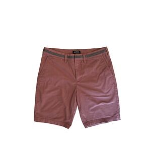 EXPRESS Mens Short Size 33 Slim Red